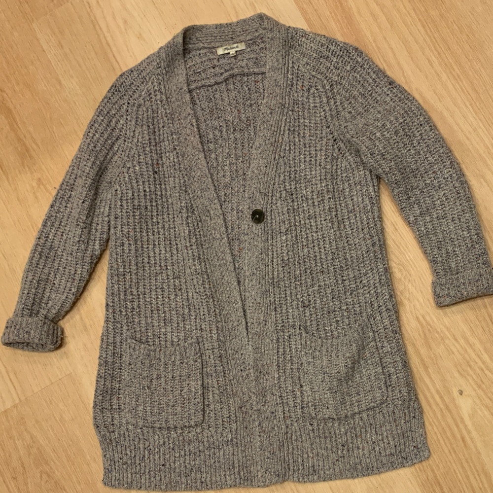 Long cardigan - Grey